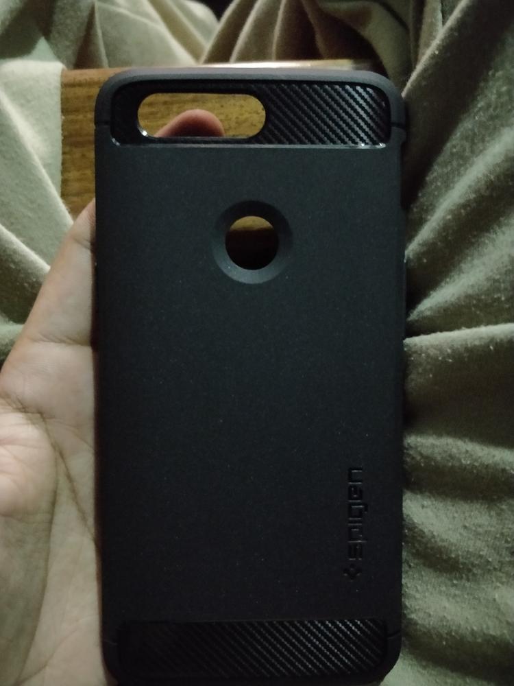 OnePlus 5T Spigen Original Rugged Armor Case - Customer Photo From Anonymous