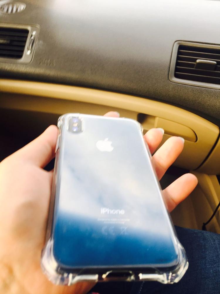 Apple iPhone X Original Spigen Case Rugged Crystal - Customer Photo From Kinz U.
