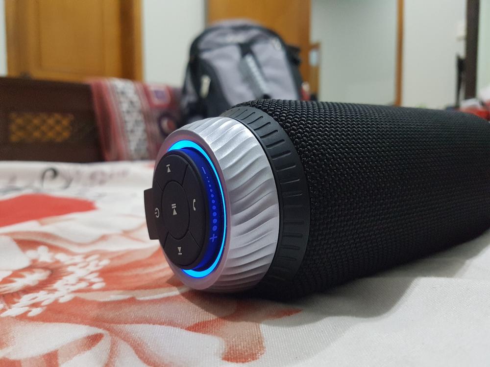 Tronsmart T6 Speaker 25 Watt Dual-Driver 15 Hours Playtime 360 Degree Surround Sound Portable Wireless Speaker with Deep Bass - Black - Customer Photo From Anonymous