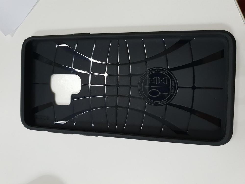 Samsung Galaxy S9 Spigen Original Liquid Air Soft Case - Matte Black - Customer Photo From Anonymous