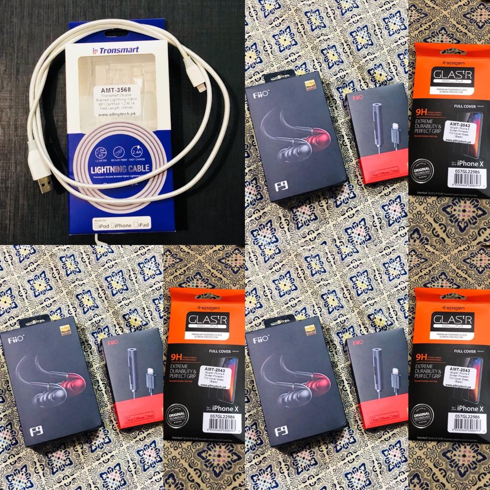 Tronsmart Double Braided Lightning Cable MFi Certified 1.2 M / 4 Feet Length - White - Customer Photo From Zaeem Ahmed