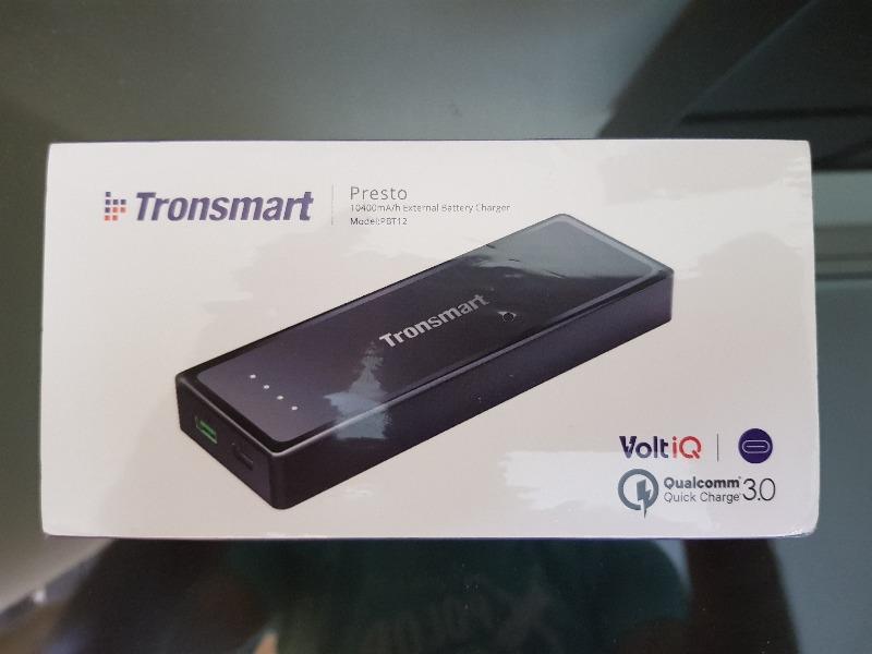 Tronsmart Presto PBT12 10400 mAh USB-C / Type-C External Battery/Portable Power Bank/Portable battery pack with Quick Charge 3.0 Technology - Customer Photo From Raza