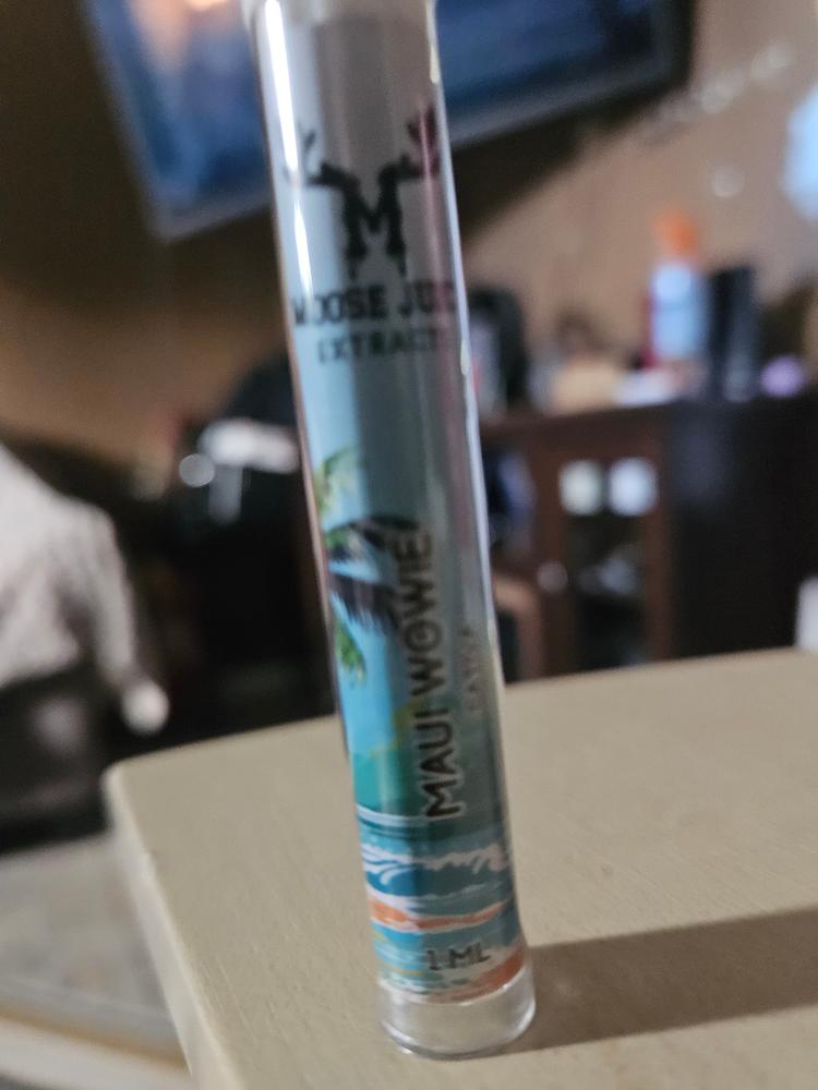 Moose Juice Extracts 1mL Cartridge – Maui Wowie THC Distillate - Customer Photo From Manna