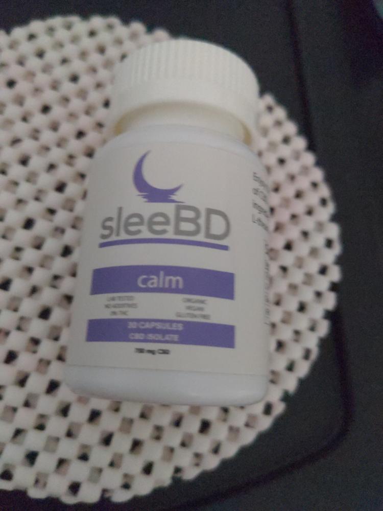 SleeBD CBD Capsules - Calm - Customer Photo From Debbie Layden