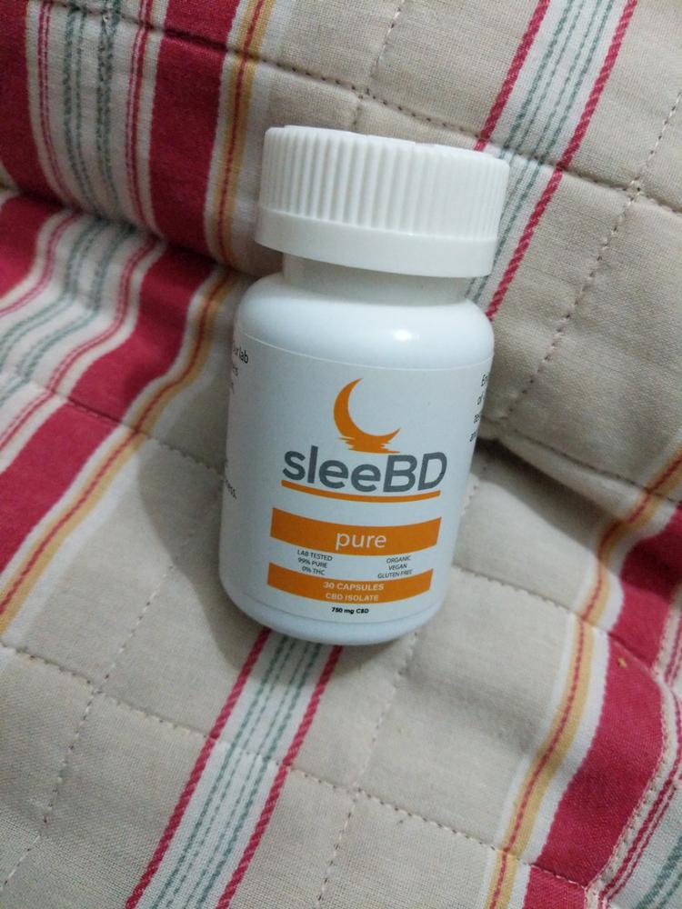 SleeBD CBD Capsules - Pure - Customer Photo From Debbie Layden