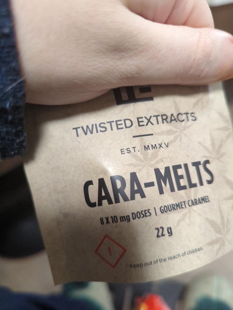 Twisted Extracts Cara-Melts - 80mg CBD - Customer Photo From Michael Stickel