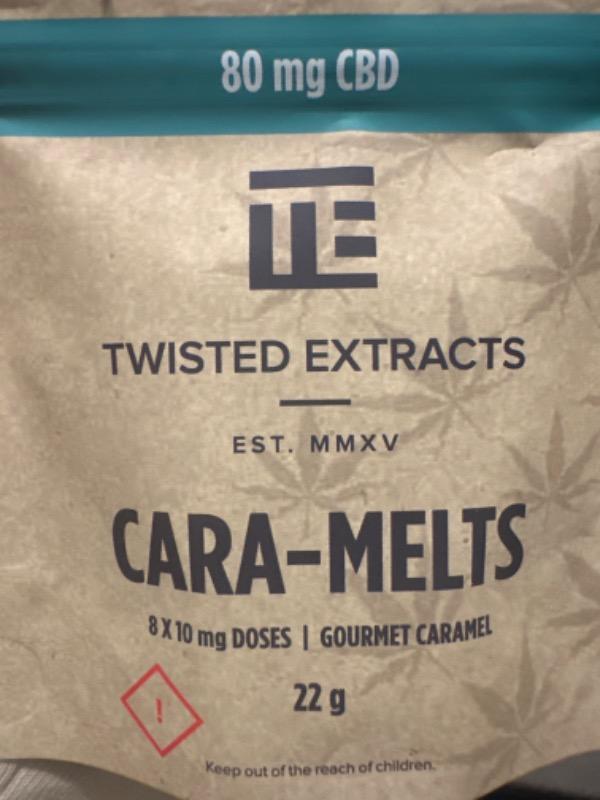 Twisted Extracts Cara-Melts - 80mg CBD - Customer Photo From Caitlin Storos