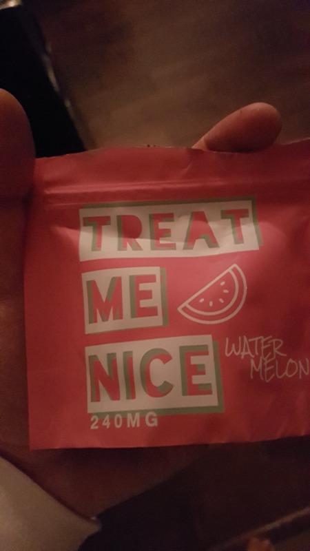 Treat Me Nice (240mg) THC Gummies - Watermelon - Customer Photo From Dylan Ostapa