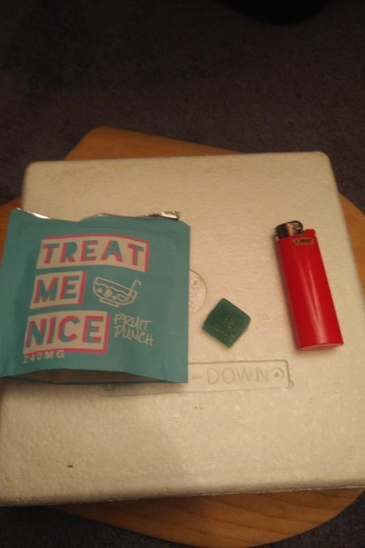 Treat Me Nice (240mg) THC Gummies - Fruit Punch - Customer Photo From Jonathan Marois