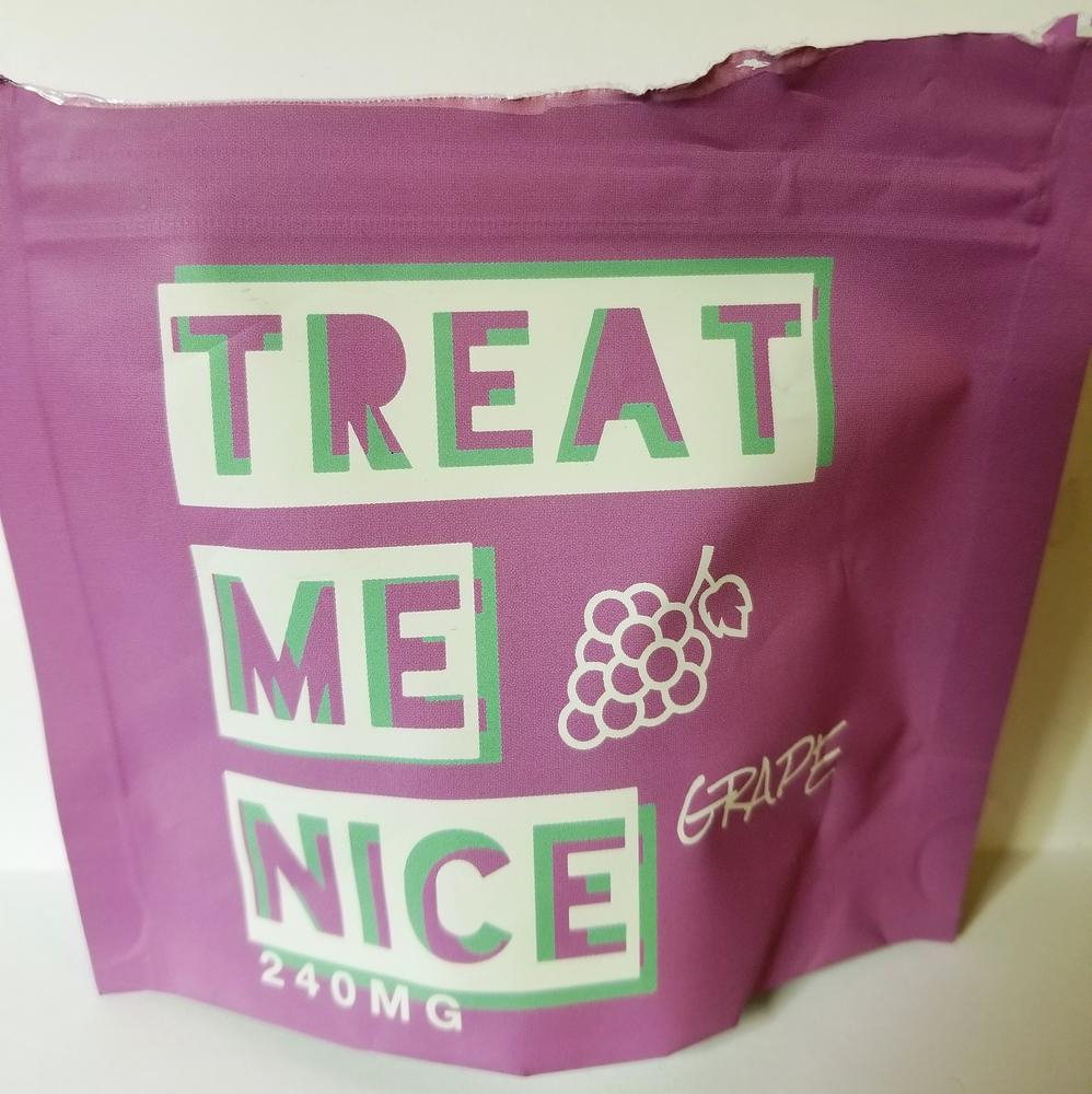 Treat Me Nice (240mg) THC Gummies - Grape - Customer Photo From TRS