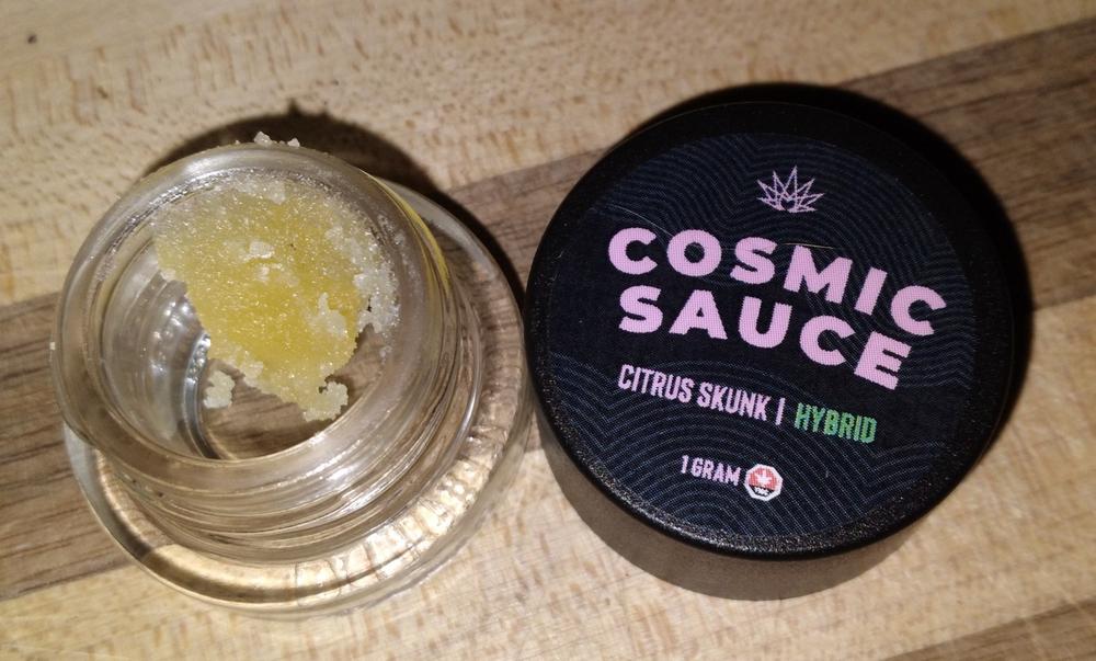 Cosmic Concentrates Premium Sauce 1g - Citrus Skunk - Customer Photo From Anne Kupis