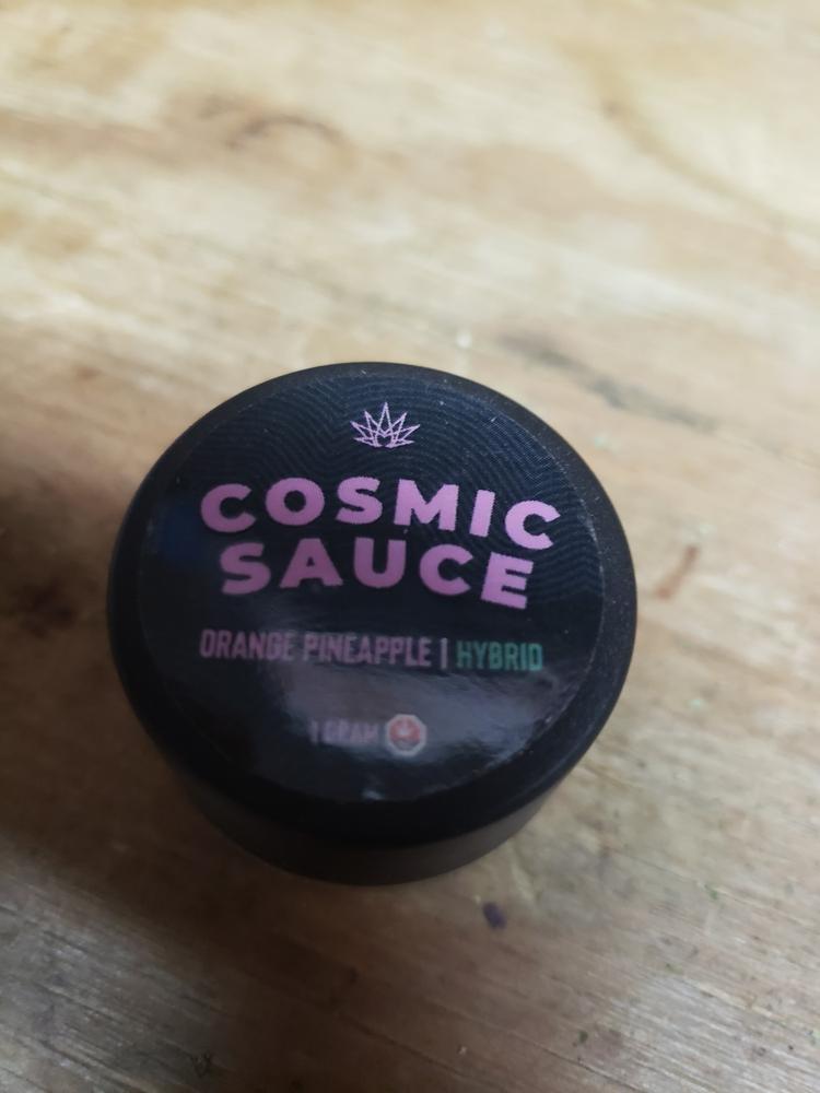 Cosmic Concentrates Premium Sauce 1g - Orange Pineapple - Customer Photo From Derek McCaughey