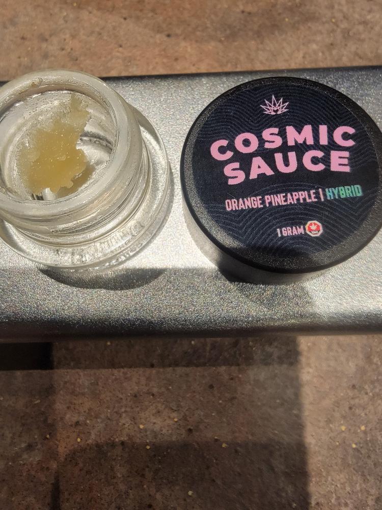 Cosmic Concentrates Premium Sauce 1g - Orange Pineapple - Customer Photo From Rena