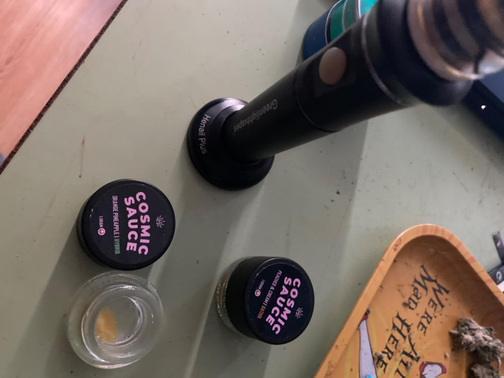 Cosmic Concentrates Premium Sauce 1g - Orange Pineapple - Customer Photo From Lory Weizineau