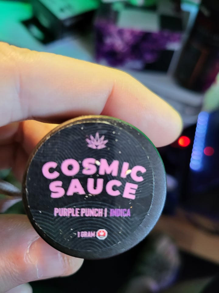 Cosmic Concentrates Premium Sauce 1g - Purple Punch - Customer Photo From yves rivest