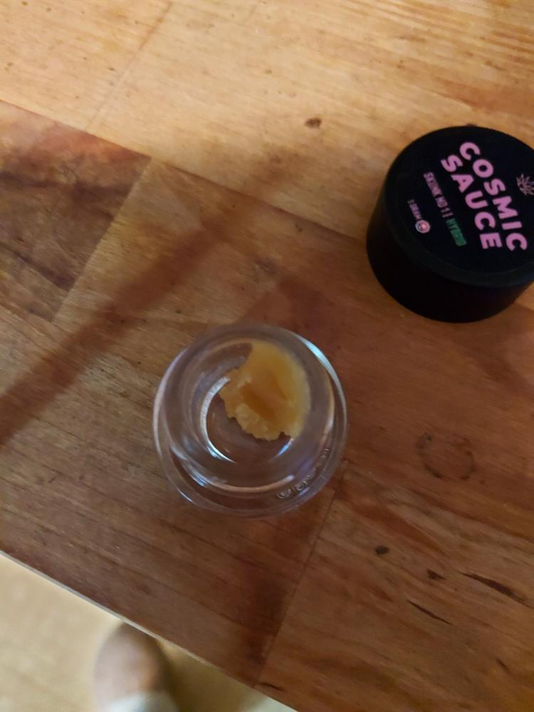 Cosmic Concentrates Premium Sauce 1g - Skunk No. 1 - Customer Photo From Raylene Shiminousky