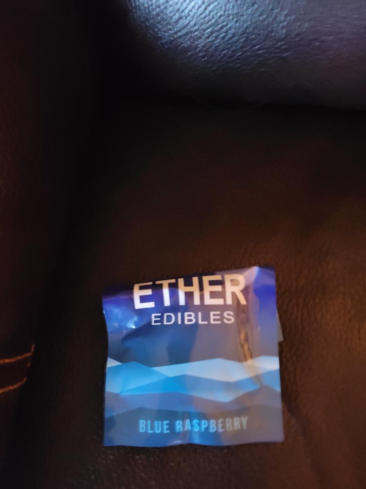 Ether Edibles 300MG THC - Blue Raspberry - Customer Photo From James Asprey