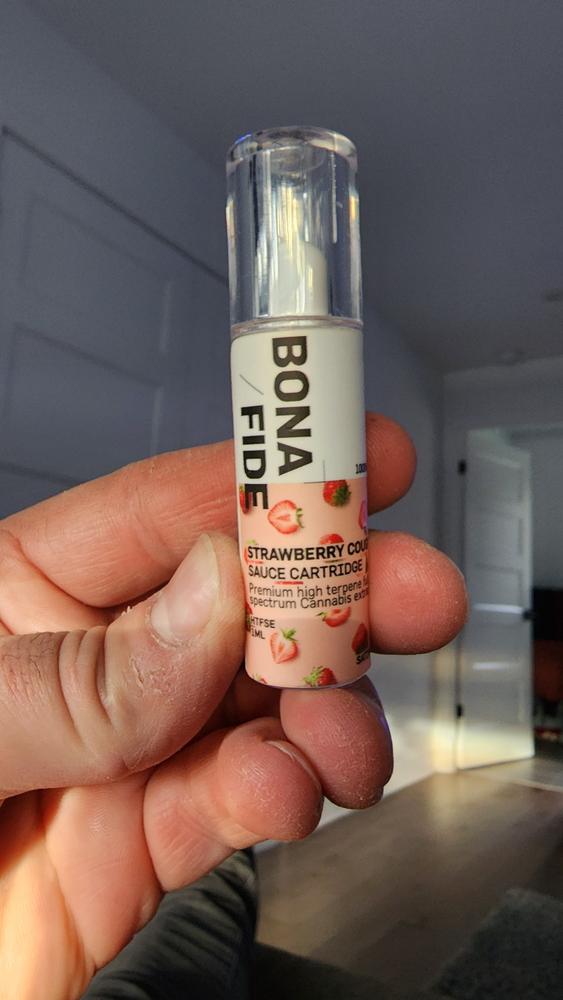Bonafide - Sauce Cartridge (Strawberry Cough) - Customer Photo From Martin Scopelleti