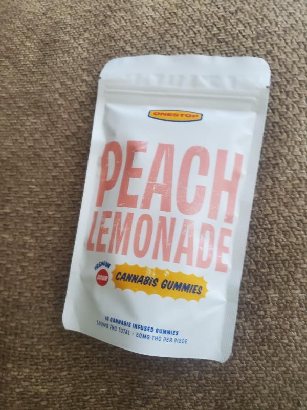 OneStop - Sour Peach Lemonade 500mg THC Gummies - Customer Photo From Jeff Prefontaine