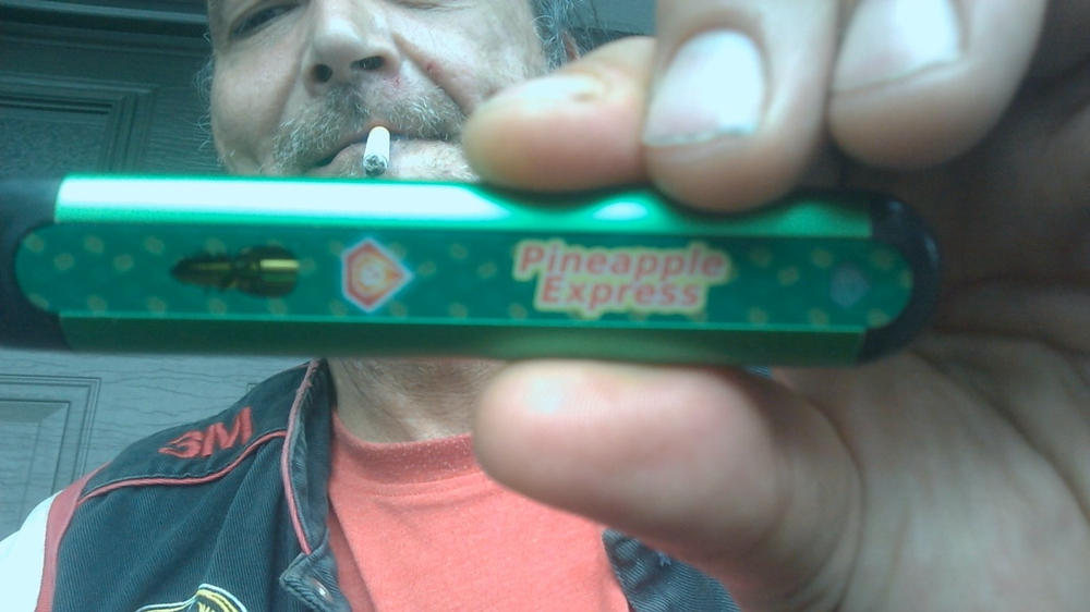 Diamond Concentrates Disposable 2 GRAM Vape Pen – Pineapple Express THC Distillate - Customer Photo From Teddy Lalonde