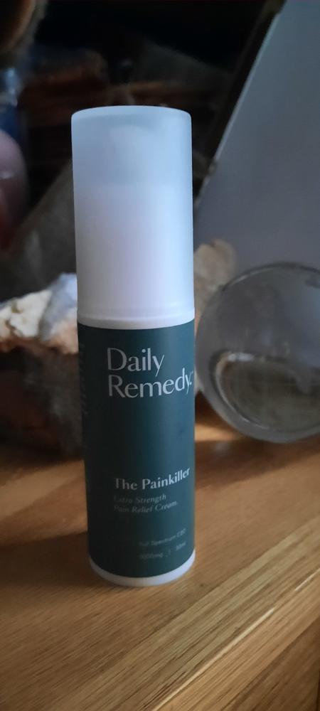 Daily Remedy - 1000mg The Pain Killer Extra Strength Pain Relief CBD Cream - Customer Photo From Tammy Zinck