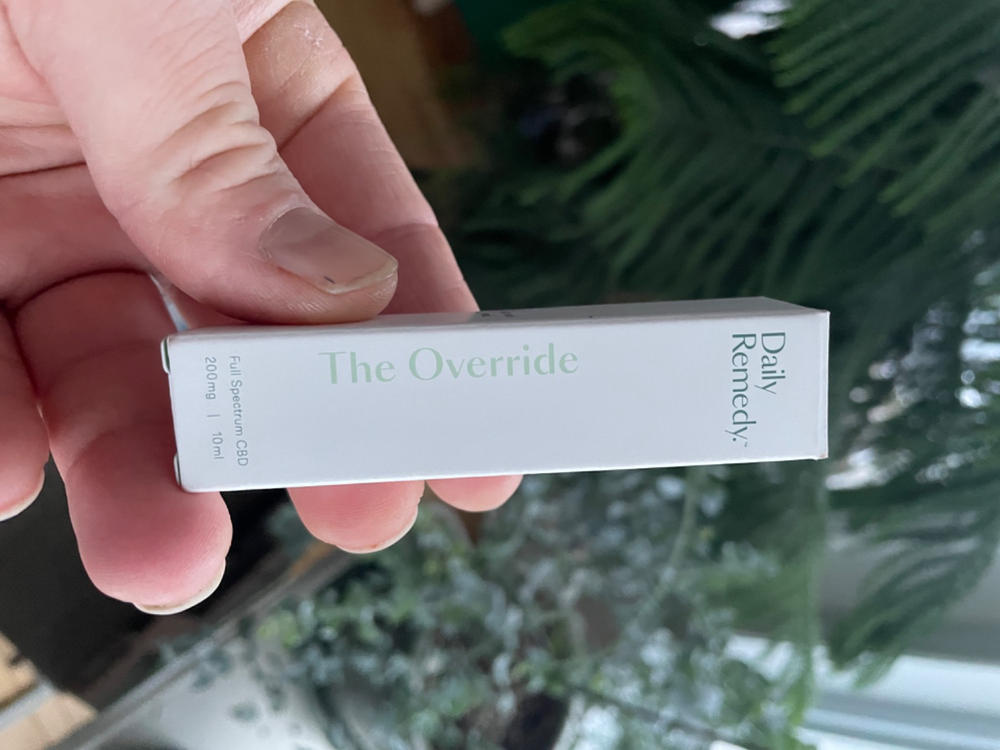 Daily Remedy - 200mg The Override CBD Relief Roller - Customer Photo From Jean-François Boulé
