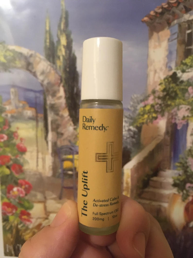 Daily Remedy - 200mg The Uplift CBD Relief Roller - Customer Photo From Samantha Swanson