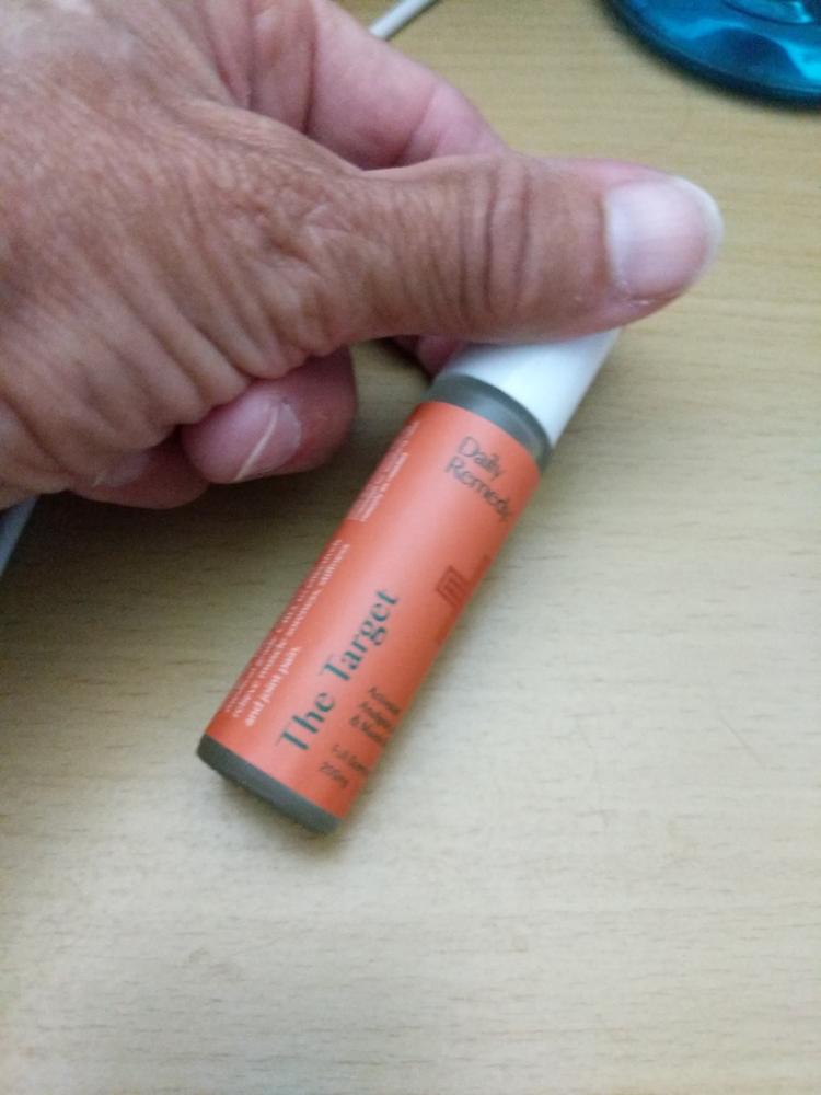Daily Remedy - 200mg The Target CBD Relief Roller - Customer Photo From Debbie Layden