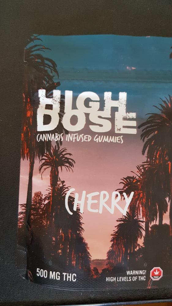 High Dose 500mg THC Gummy - Cherry Cola - Customer Photo From Roger Garcia