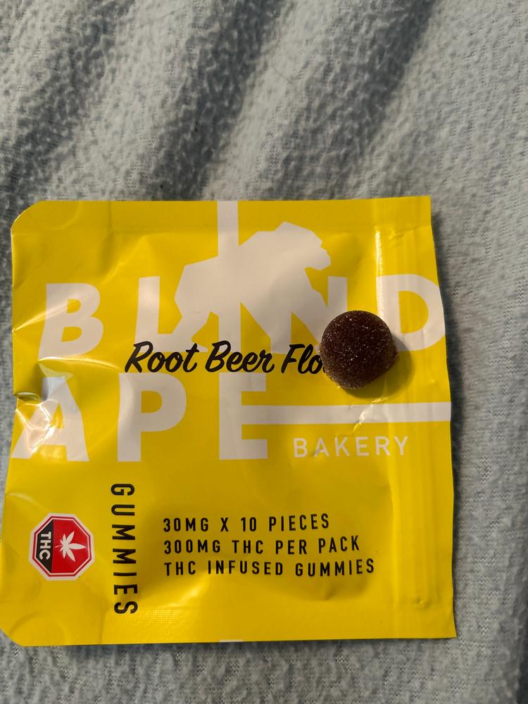 Blind Ape - Root Beer Float 300mg THC Gummies - Customer Photo From Tina