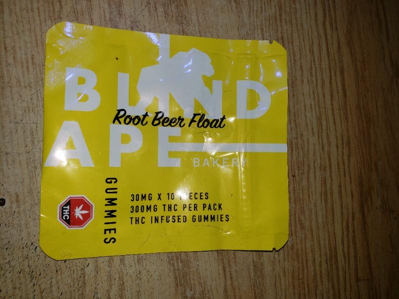 Blind Ape - Root Beer Float 300mg THC Gummies - Customer Photo From TJ Gibson