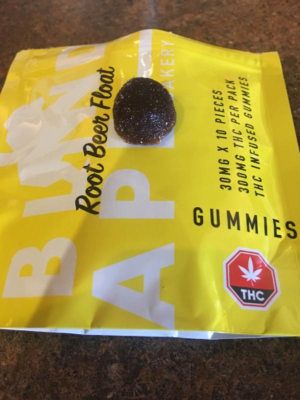Blind Ape - Root Beer Float 300mg THC Gummies - Customer Photo From Laurie Williams