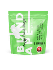 Blind Ape - Fuzzy Peach Mango 300mg THC Gummies - Customer Photo From Ashley Stewart