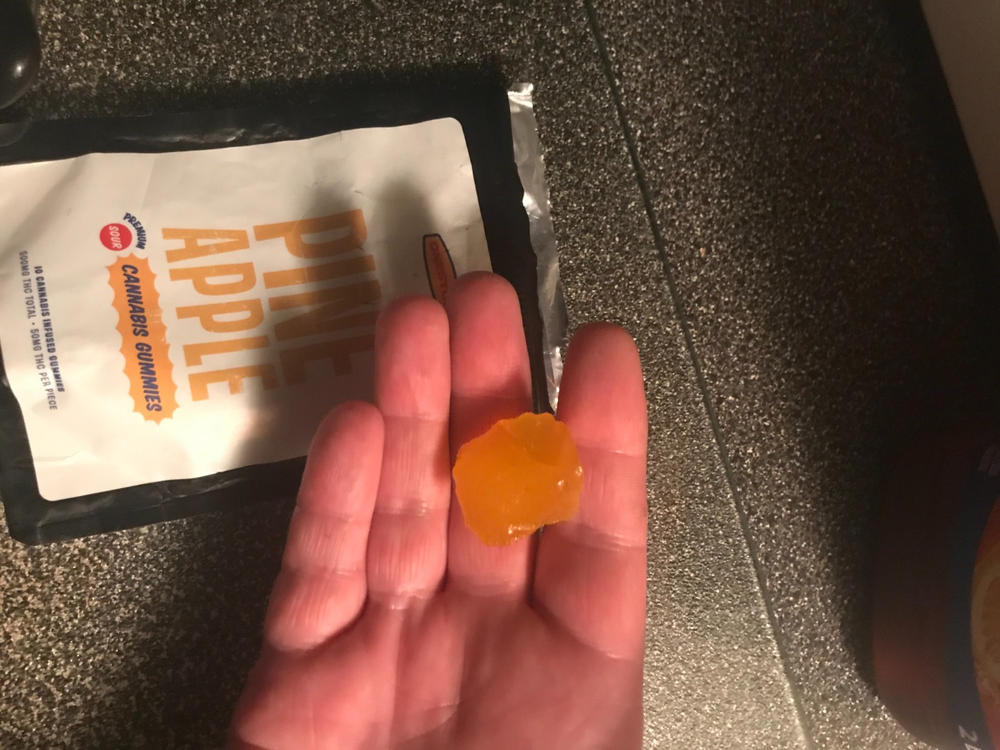 Blind Ape - Fuzzy Peach Mango 300mg THC Gummies - Customer Photo From Gordon Dawe