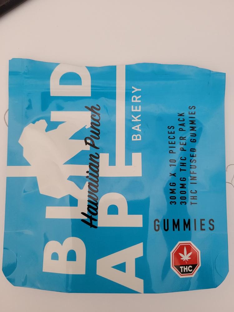 Blind Ape - Hawaiian Punch 300mg THC Gummies - Customer Photo From Kendra Cardinal