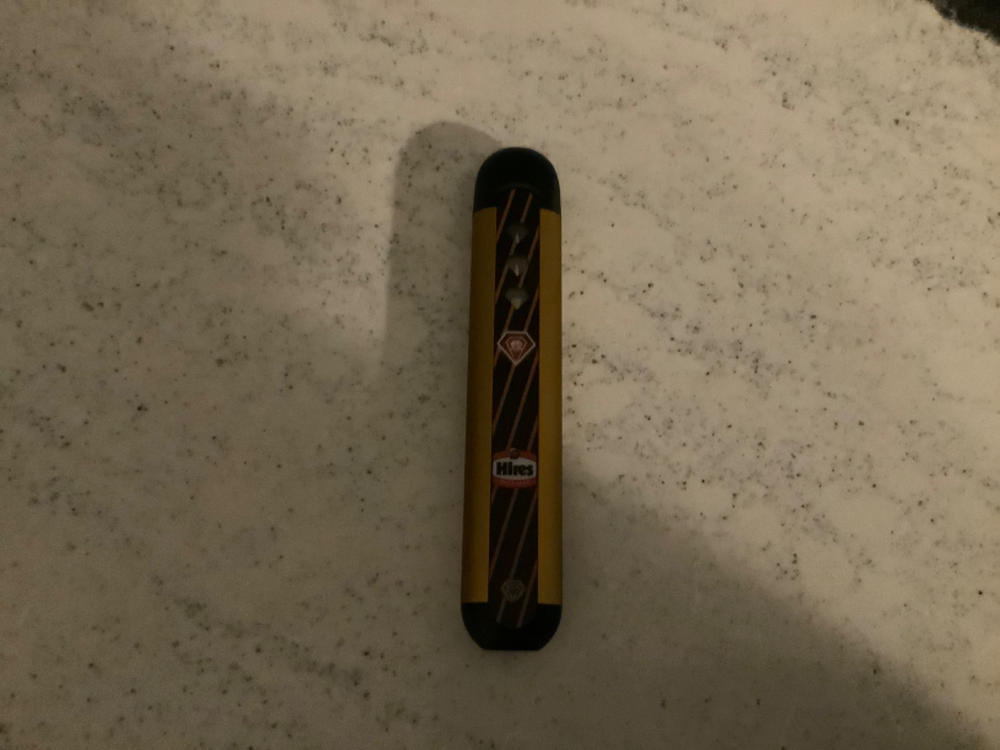 Diamond Concentrates Disposable 2 GRAM Vape Pen – Root Beer THC Distillate - Customer Photo From Kim Kowalchuk