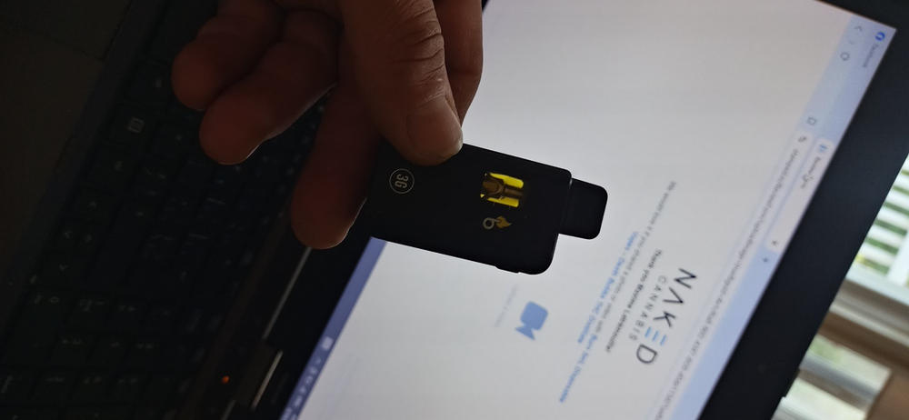 Burn 3mL Disposable Vapes – Death Bubba THC Distillate - Customer Photo From Maxime Latrémouille