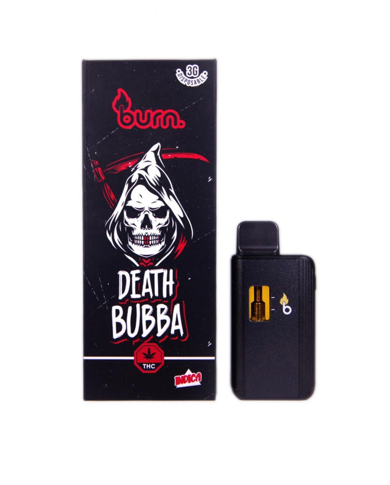 Burn 3mL Disposable Vapes – Death Bubba THC Distillate - Customer Photo From Ashley Stewart