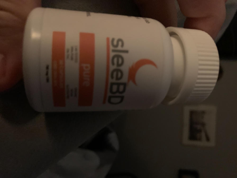 SleeBD CBD Capsules - Mint - Customer Photo From Bernard Lemanski