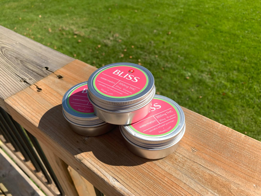 Bliss Edibles 200mg THC - Watermelon - Customer Photo From Melissa Verkley