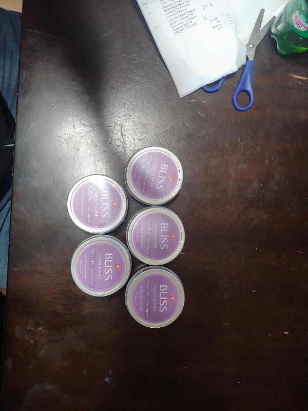 Bliss Edibles 250mg THC - Tropical Assorted - Customer Photo From Dan Miller