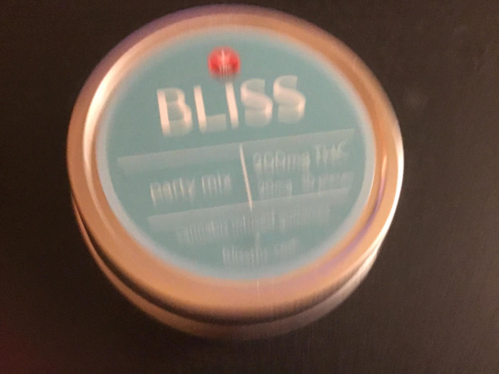 Bliss Edibles 200mg THC - Party Mix - Customer Photo From Diane Marshall