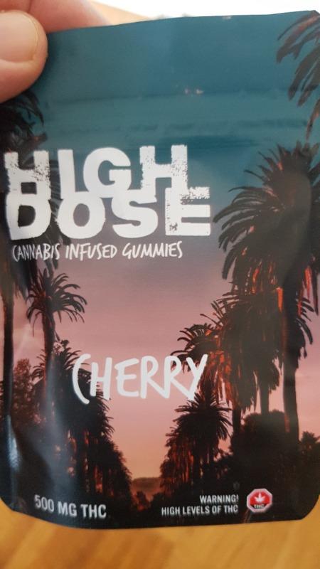 High Dose 500mg THC Gummy - Cherry - Customer Photo From Roger Garcia