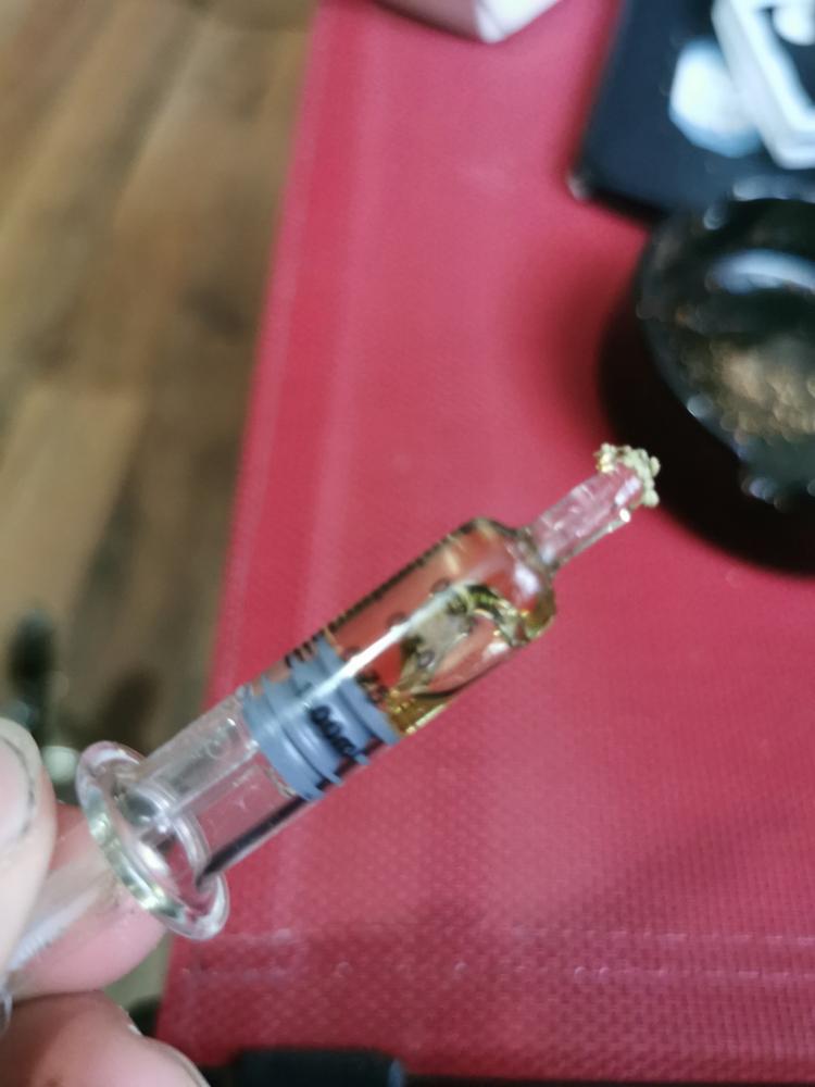 Cosmic Concentrates Premium THC Distillate - 1mL - 1ml - Customer Photo From Jacob Burns