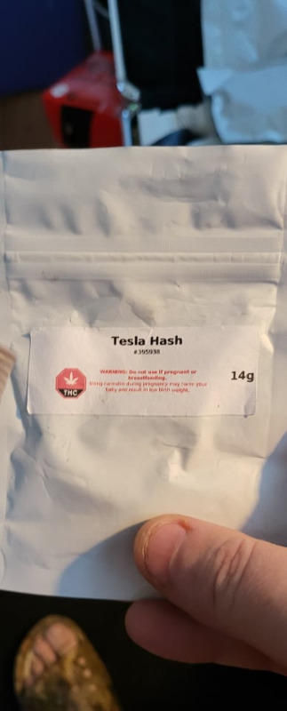 Tesla Hash - 14 Grams - Customer Photo From yves rivest