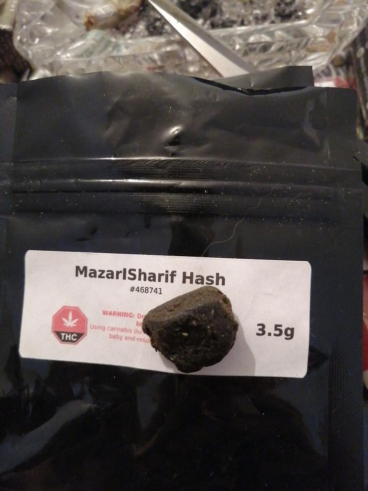 Mazar-I-Sharif Hash - 3.5 Grams - Customer Photo From Natalie King