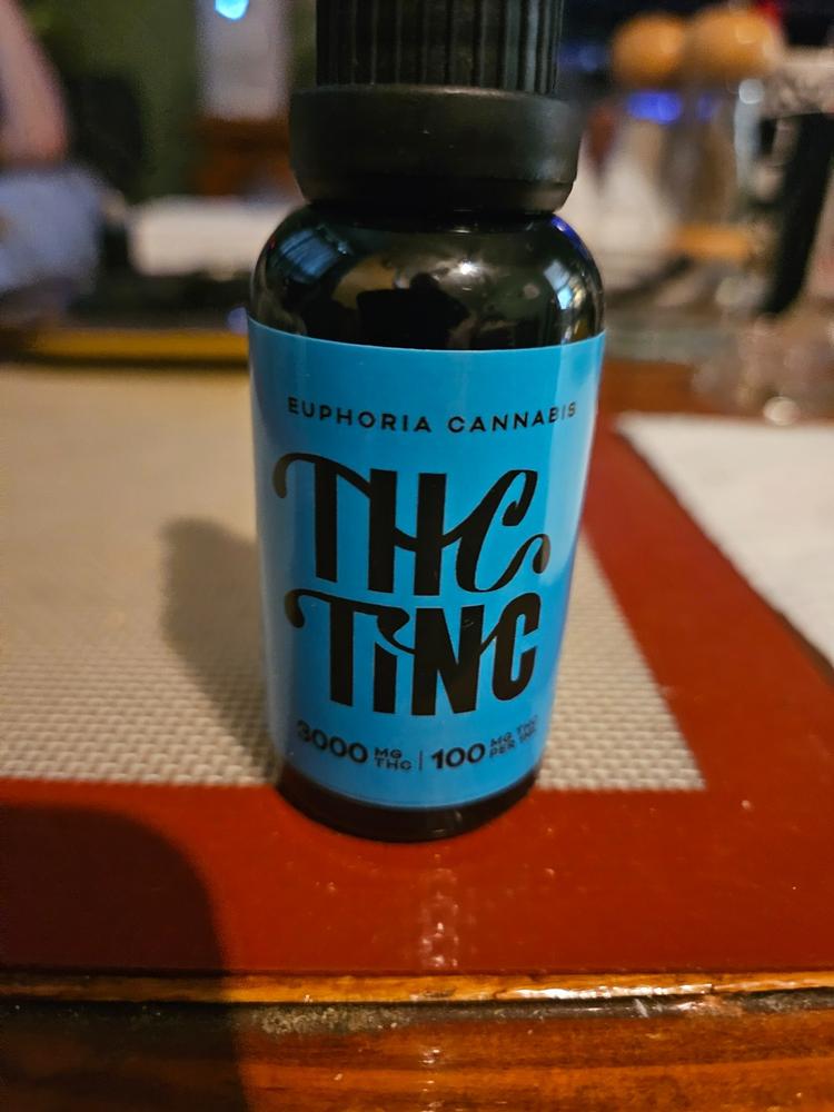 Euphoria Cannabis - 3000mg THC Tincture - Customer Photo From Lorne Lucier
