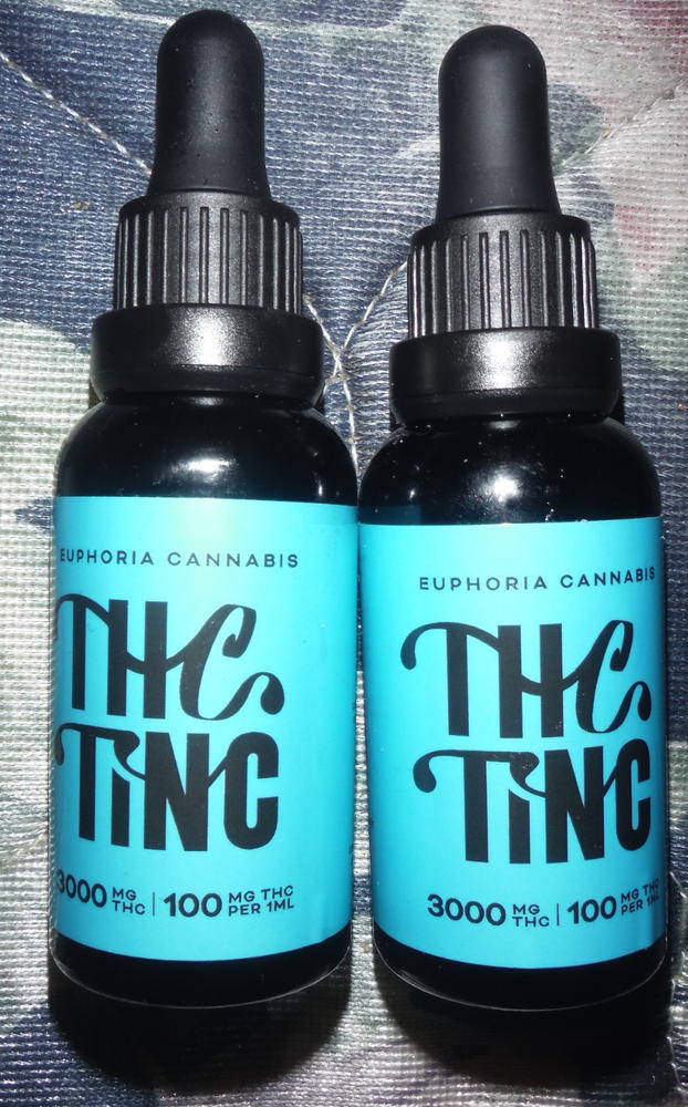Euphoria Cannabis - 3000mg THC Tincture - Customer Photo From Allan Chambers