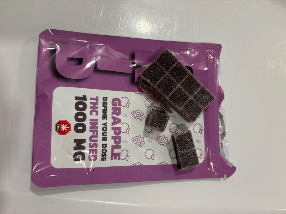 GRID - Graple 1000mg THC Gummies - Customer Photo From Aaron Dube