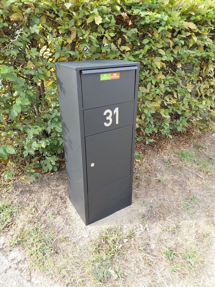 Practo Garden Pakketbrievenbus Hannover mat zwart - Customer Photo From Guy Golsteyn